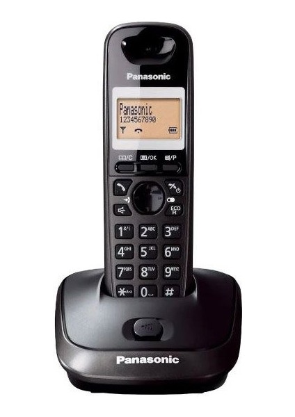 KX-TG2511 Dect Siyah Telsiz Telefon