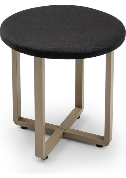 Monisa (Masa ve Puflu) Köşe Takımı Siyah-Kahve (Balkon-Bahçe-Mutfak) fırsatları