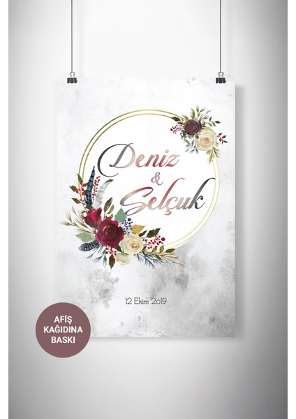 Karşılama Panosu Afişi