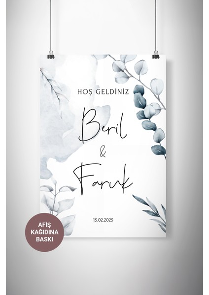 Karşılama Panosu Afişi