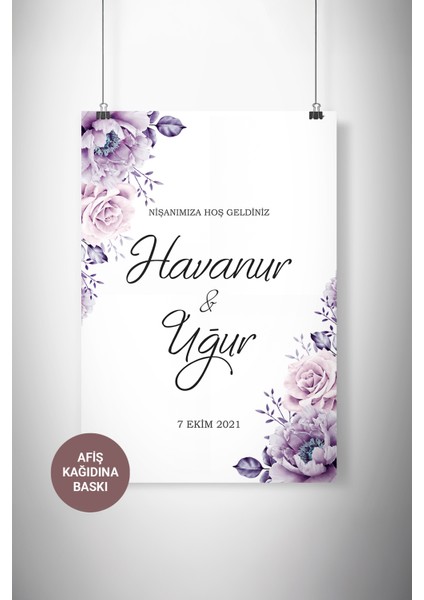 Karşılama Panosu Afişi