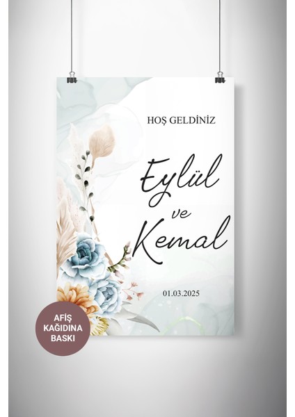 Karşılama Panosu Afişi