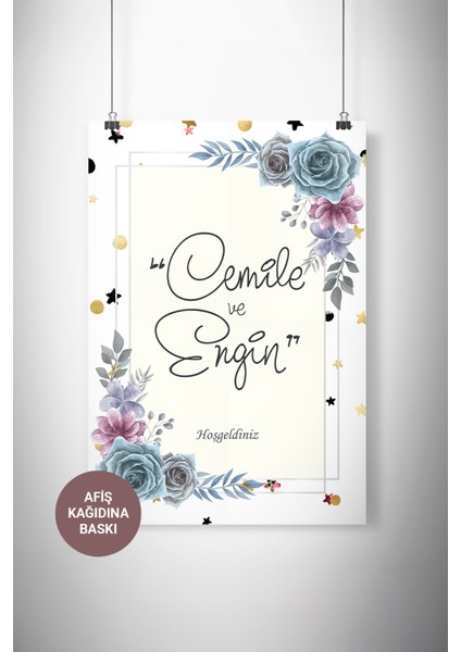 Karşılama Panosu Afişi