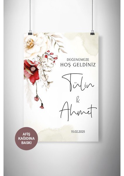 Karşılama Panosu Afişi