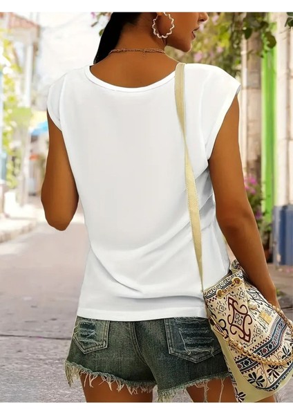 Pocket Printed Baskılı Kadın Oversize Salas T-Shirt Boyfriend fiyatları