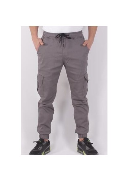 Bel ve Paça Lastikli Yanları Kargo Cepli PANTOLON-19000