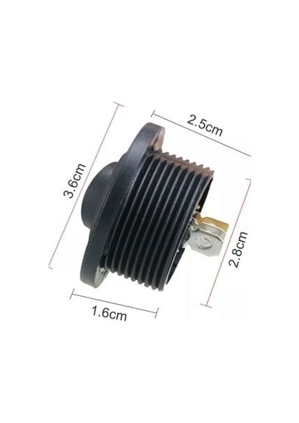 IC-132E Pano Tip Yuvarlak Işıklı Anahtar On-Off 12VOLT Mavi fiyatları