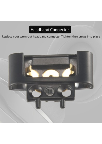 Menteşe Yedek Kafa Bandı Konektörü Menteşe Klip Kapak Beats Solo 3 Wireless için A1796 Kulak İçi Kulaklıklar Mat Siyah (Yurt Dışından) fiyatları