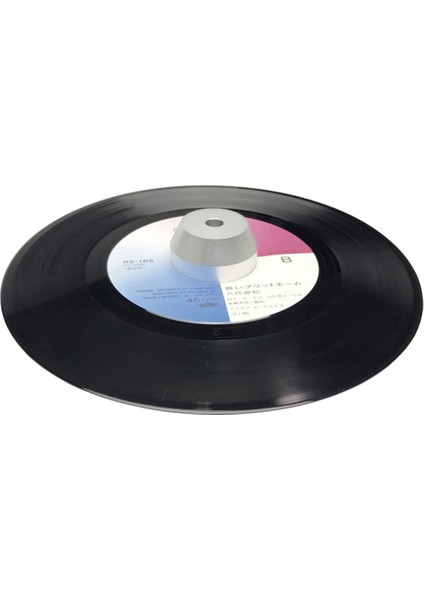 Adet Vinil Kayıt Dome Adaptörü Evrensel 45RPM Pikap Alüminyum Aksesuarları 7 Inç Ep Kayıt Vinil (Yurt Dışından)
