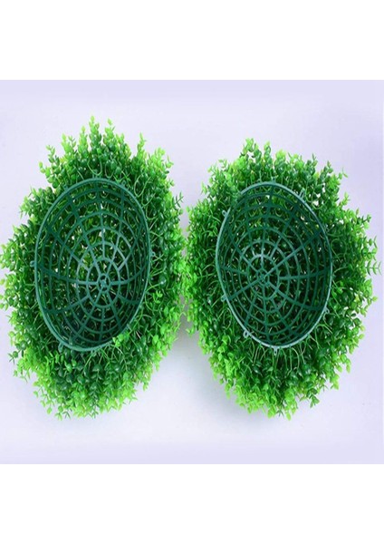 Silhouette 2 Adet Yapay Bitki Topu 11.8 Inç Şimşir Buxus Çim Budama Topları, Kapalı Açık Sahte Bitki Düğün Parti Dekorasyon (Yurt Dışından) modelleri