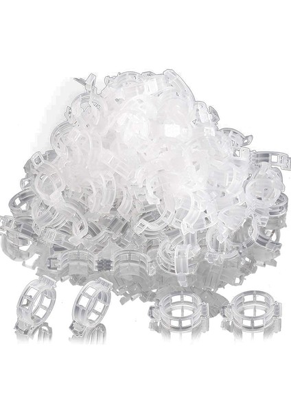 Silhouette Asma Sebzeler Için 150 Adet Bitki Desteği Bahçe Klipleri, Domates Kafes Klipleri, Bahçe Sebzelerinin Dik Büyümesini (Yurt Dışından)