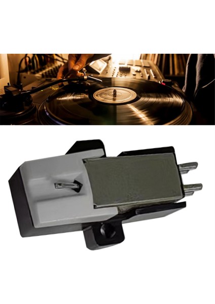 MM23 Hareketli Manyetik Kartuşlar Stylus Vinil Plak Çalar Pikap Fonograf Platenspeler Kayıtları Oyuncu-B Için Iğne (Yurt Dışından)