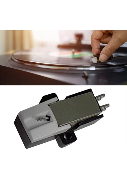 MM23 Hareketli Manyetik Kartuşlar Stylus Vinil Plak Çalar Pikap Fonograf Platenspeler Kayıtları Oyuncu-B Için Iğne (Yurt Dışından)