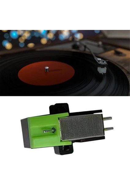 MM23 Hareketli Manyetik Kartuşlar Stylus Vinil Plak Çalar Pikap Fonograf Platenspeler Kayıtları Oyuncu-B Için Iğne (Yurt Dışından)