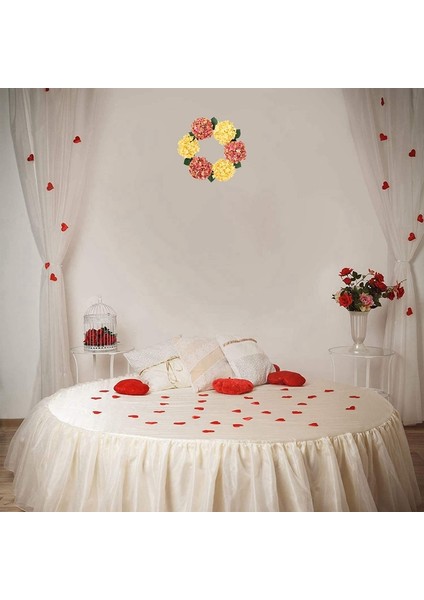 Silhouette Yapay Ortanca Çelenk Bahar Çelenk Ön Kapı Için Çiftlik Evi Duvar Pencere Düğün Doğum Günü Partisi Ev Dekor (Yurt Dışından) modelleri