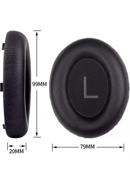 Bose 700 NC700 Kulaklıklar Için Yedek Kulak Yastıkları Hafızalı Köpük Kulak Yastıkları Kulak Yastıkları Kulaklık Deri Kılıf Siyah (Yurt Dışından) fırsatları