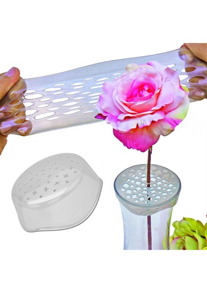 Silhouette Çiçek Aranjmanı ve El Işi Organizatörü - 3'lü Paket - Çiçek Düzenleme Başlığı, Çiçek Kurbağa Izgarası (Yurt Dışından) fiyatları