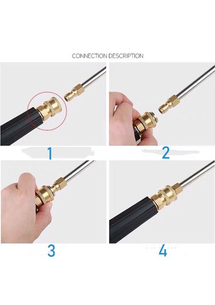 Silhouette Basınçlı Yıkama Püskürtme Memesi Eklenti Uzatma Güç Püskürtme Klima Temizleme Için Yedek Çubuk-A (Yurt Dışından) indirimleri