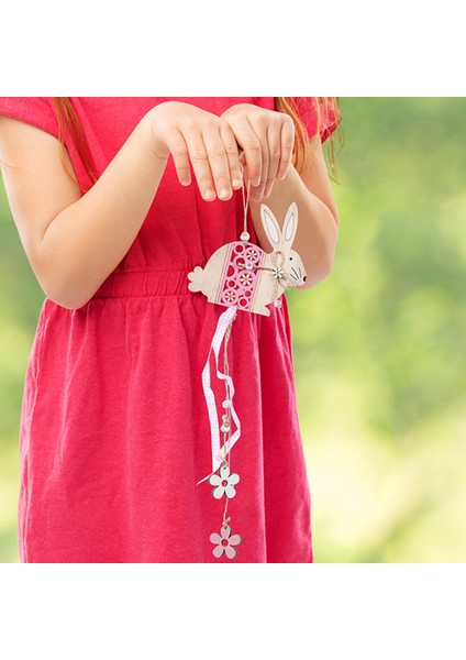 Silhouette 3 Adet Paskalya Tavşanı Ahşap Kolye, Tavşan Etiketleri Boyalı Ahşap Keler Asılı Kolye Paskalya Partisi Için Duvar Kapı Ağacı Dekor (Yurt Dışından) fiyatları