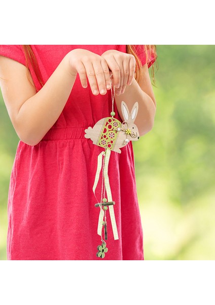 Silhouette 3 Adet Paskalya Tavşanı Ahşap Kolye, Tavşan Etiketleri Boyalı Ahşap Keler Asılı Kolye Paskalya Partisi Için Duvar Kapı Ağacı Dekor (Yurt Dışından) modelleri
