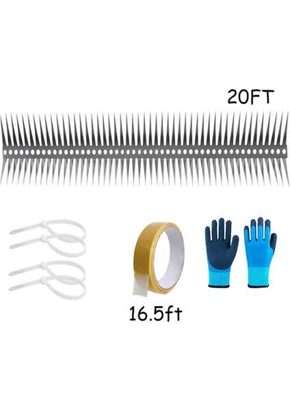 Silhouette Güvercinler ve Küçük Kuşlar Için Paslanmaz Çelik Kuş Sivri Uçları, Çatı Denizlikleri Çitler Duvarlar Ahırlar 3.3ft Için Uygundur (Yurt Dışından) fırsatları