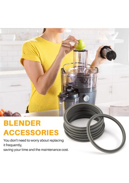 Silhouette 600W 900W Blenderler Blenderler Için 8pack Gri Contalar Yedek Parça Yedek Parça (Yurt Dışından) fırsatları