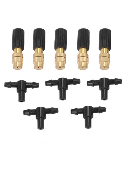 Silhouette 5 Adet Tee Konnektör Yağmurlama Bahçe Atomize Sulama Cihazı Tarım Çim Bahçe Yağmurlama Sis Başlığı Sulama Mikro Yağmurlama (Yurt Dışından) fiyatları