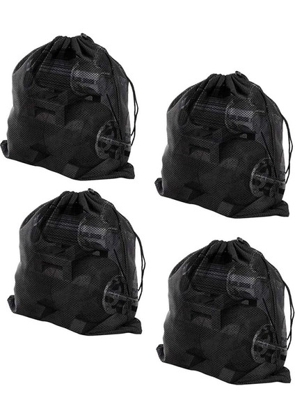 Silhouette Gölet Pompası Filtre Torbası 4 Pompa Bariyer Torbası-Siyah Gölet Pompası Filtre Ağı Ekstra Büyük Açık Ipli Pompa Ağı Çantası (Yurt Dışından)