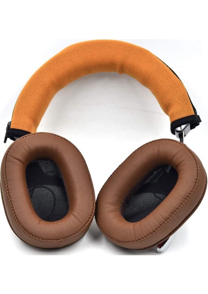 Koruyucu Kafa Bandı Kapağı Yedek Yastık Audio Technica Ath Msr7 M20 M30 M40 M40X M50X Sx1 Kulaklık Turuncu (Yurt Dışından) indirimleri