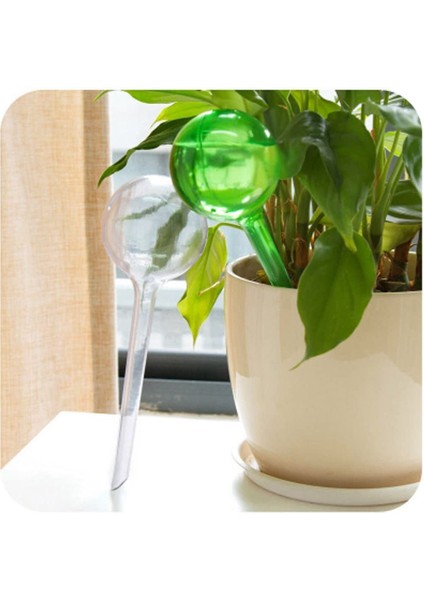 Silhouette 4 Adet Otomatik Sulama Cihazı Küre Tatil Houseplant Saksı Ampuller Bahçe Suluk Çiçek Su Damla Yeşil (Yurt Dışından) modelleri