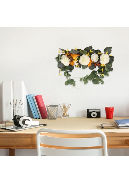 Silhouette Yeşillik Bahar Çiçekleri Şakayık ve Ön Kapı Pencere Duvar Düğün Kemeri Dekorasyonu Için (Yurt Dışından) fiyatları