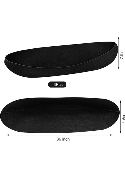 Silhouette Adet Ekici Sepet Gömlekleri Kumaş Pencere Kutusu Gömlekleri Keçe Tekne Ekici Astar Yedek Siyah Çiçek Sepeti Astar 24IN (Yurt Dışından) modelleri