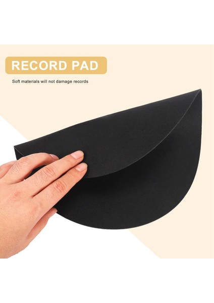 Adet Ultra-Ince Anti-Statik Lp Vinil Pikap Plak Çalar Ped Fonograflar Için Düz Yumuşak Mat Kayıt Slipmat Mat Pad (Yurt Dışından) fırsatları
