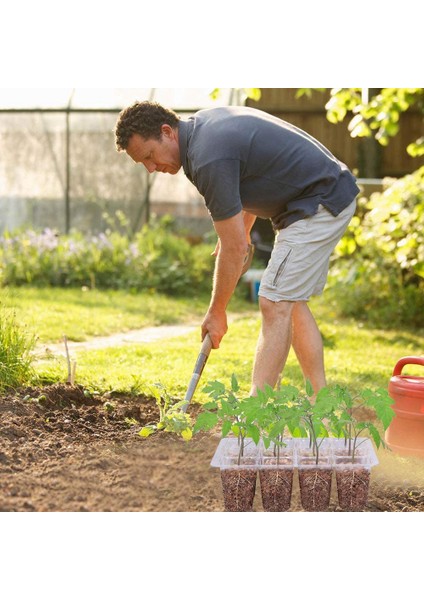 Silhouette 10 Paket Tohum Tepsileri Nem Ayarlı Kubbeli ve Tabanlı Bitki Çimlenme Kiti Ekim Tohumları Dağıtıcıyı Içerir (Yurt Dışından) modelleri