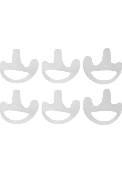 Pairs Şeffaf Silikon Yumuşak Kulaklık Walkie Talkie Için Gizli Akustik Tüp Kulaklık Küçük/orta/büyük J6116Z (Yurt Dışından)