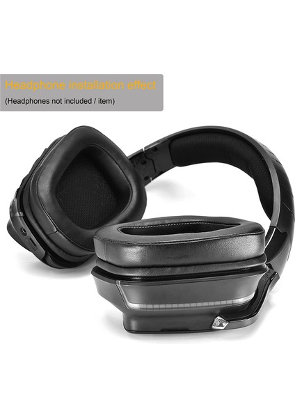 1 Çift Köpük Kulak Pedleri Yastık Deri Kulaklık Yastığı Logitech G933 G935 G633/G 933 G 935 G 633 Artemis Kulaklıklar (Yurt Dışından) fırsatları