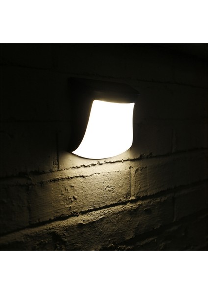 Silhouette Güneş Enerjili Işıklar Dış Mekan, Güneş Enerjili Duvar Işıkları Kablosuz Mini 3 LED Su Geçirmez Düşmeye Dalı Toz Geçirmez Güvenlik Dış Mekan, Duvar, Çit, Bahç (Yurt Dışından) indirimleri