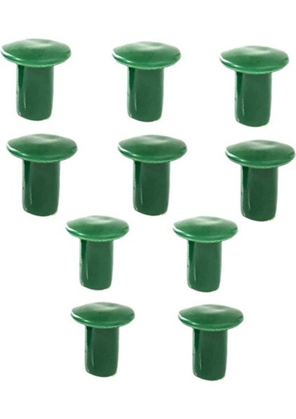 Silhouette 50 Adet Pvc Yuvarlak Bahçe Kamışı Güvenlik Toppers - Bambu Sopa Göz Koruyucu Uç Kapakları (Yurt Dışından)