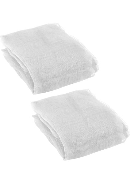 Silhouette 2 Paket Bahçe Böcek Ekranı Böcek Bariyer Netleştirme Mesh Kuş Netleştirme 9.8ft x 6.5 Ft (Beyaz) (Yurt Dışından)