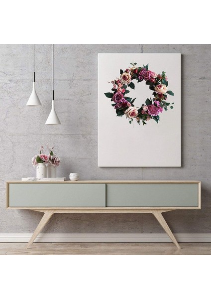 Silhouette Gül Çelenk, Yapay Çiçek Ön Kapı Çelenkleri Ilkbahar Yaz Için Ofis Bahçe Ev Düğün Kemer Dekor Için Asılı (Yurt Dışından) fiyatları