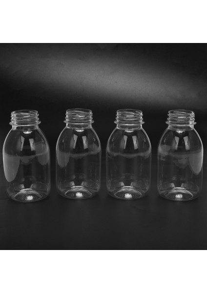 Silhouette Kapaklı Smoothie Şişeleri Için Kapaklı 60 Adet 8 Oz Plastik Şişeler, Içecekler Için Plastik Şişeler, Meyve Suyu Şişeleri (Yurt Dışından) fiyatları