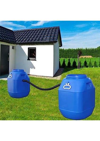 Silhouette Rain Butt Bağlantı Seti, 2 Hortum Soketi ve 50 cm Bağlantı Hortumu Dahil, 25 Mm, Kilit Somunlu, Yağmur Suyu Varilleri Için (Yurt Dışından) indirimleri