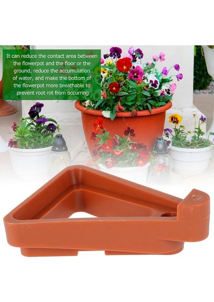 Silhouette Çiçekbitki, 24PCS Görünmez Saksı Yükselticiler Ayak Kaldırıcılar Ayak Parmakları Kaldırıcılar Uygun Sektörü (Yurt Dışından)