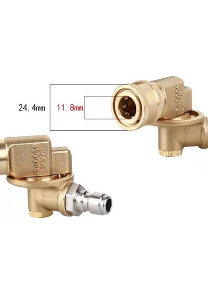 Silhouette Basınçlı Yıkama Püskürtme Memesi Ipuçları, 14 Inç Hızlı Döner Bağlayıcı Konektörü Çoklu Derece Araba Temizleyici (Yurt Dışından) fırsatları