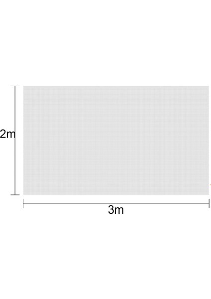 Silhouette 2 Paket Bahçe Böcek Ekranı Böcek Bariyer Netleştirme Mesh Kuş Netleştirme 9.8ft x 6.5 Ft (Beyaz) (Yurt Dışından)