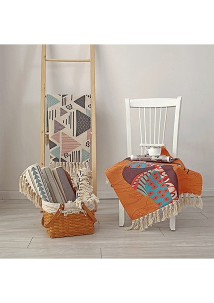 Silhouette Oda Yumuşak Ev Halıları Için Örgü Halılar ve Mandala Halılar Masa Koşucu Paspas Ev Dekor-B (Yurt Dışından) fırsatları