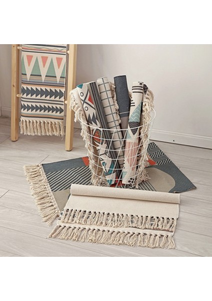 Silhouette Oda Yumuşak Ev Halıları Için Örgü Halılar ve Mandala Halılar Masa Koşucu Paspas Ev Dekor-B (Yurt Dışından) indirimleri