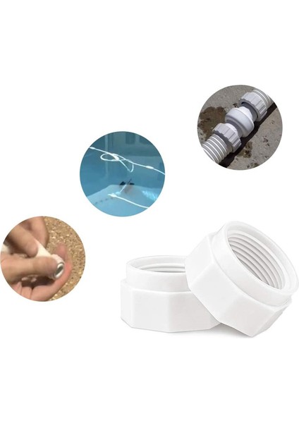 Silhouette Havuz Temizleyici Hortum Döner D20 ve Hortum Somunu D15 Kiti Zodiac 280 180 380 3900 Havuz Temizleyici Için Değiştirin (9 Paket) (Yurt Dışından) modelleri