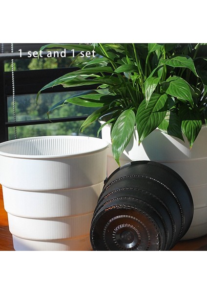 Silhouette Kök Kontrolü Saksı Kalın Reçine Nefes Alabilir Orkide Yeşil Dereotu Saksı Gül Saksı Siyah (Yurt Dışından) modelleri