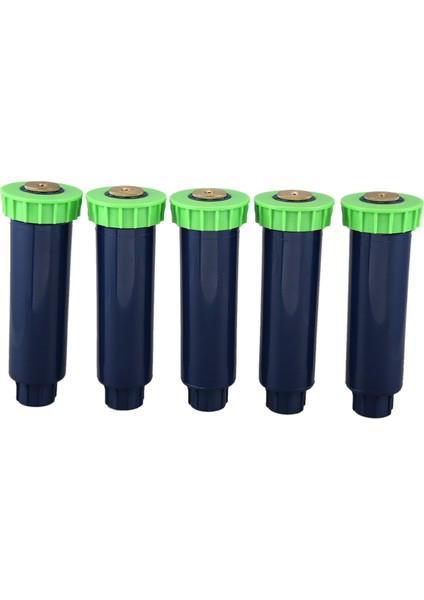 Silhouette Ayarlanabilir Sprinkler Otomatik Geri Çekilebilir Çim Sulama Yağmurlama Sistemi 5 ADET-90DERECE 14 Tip (Yurt Dışından)